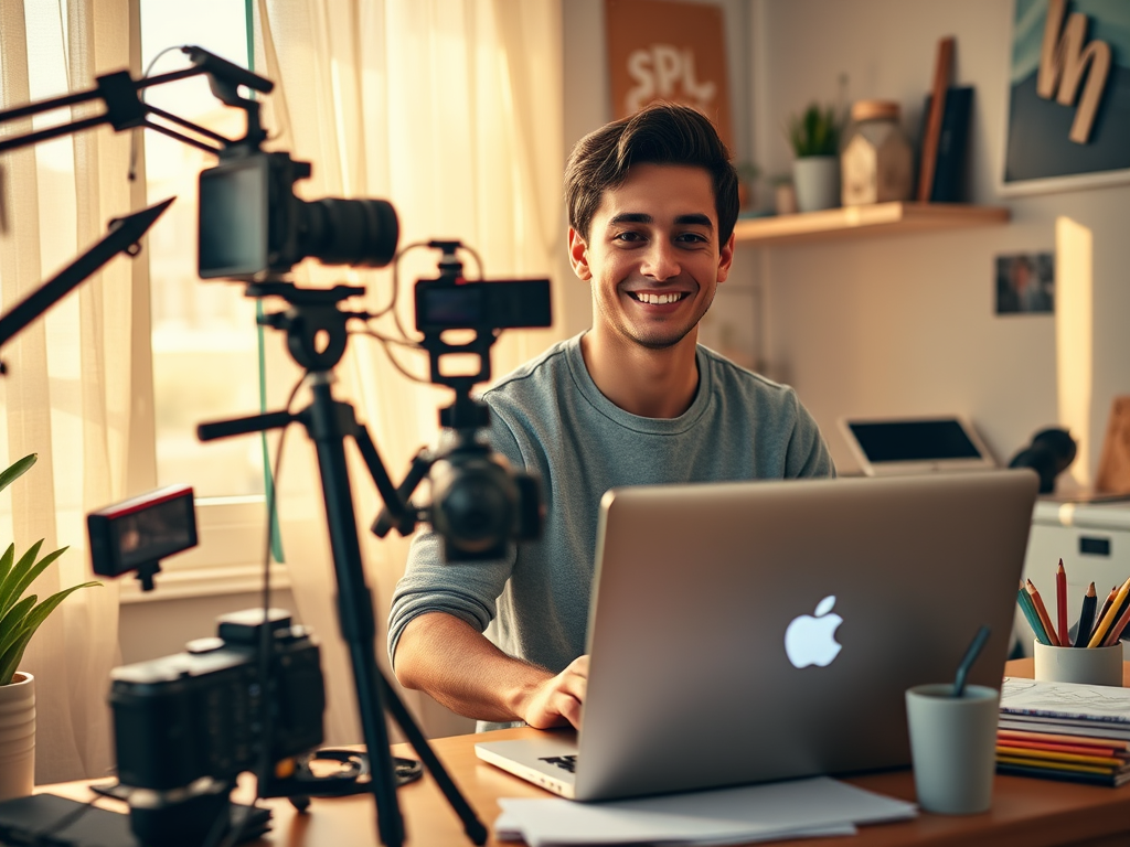 You can start a YouTube Channel