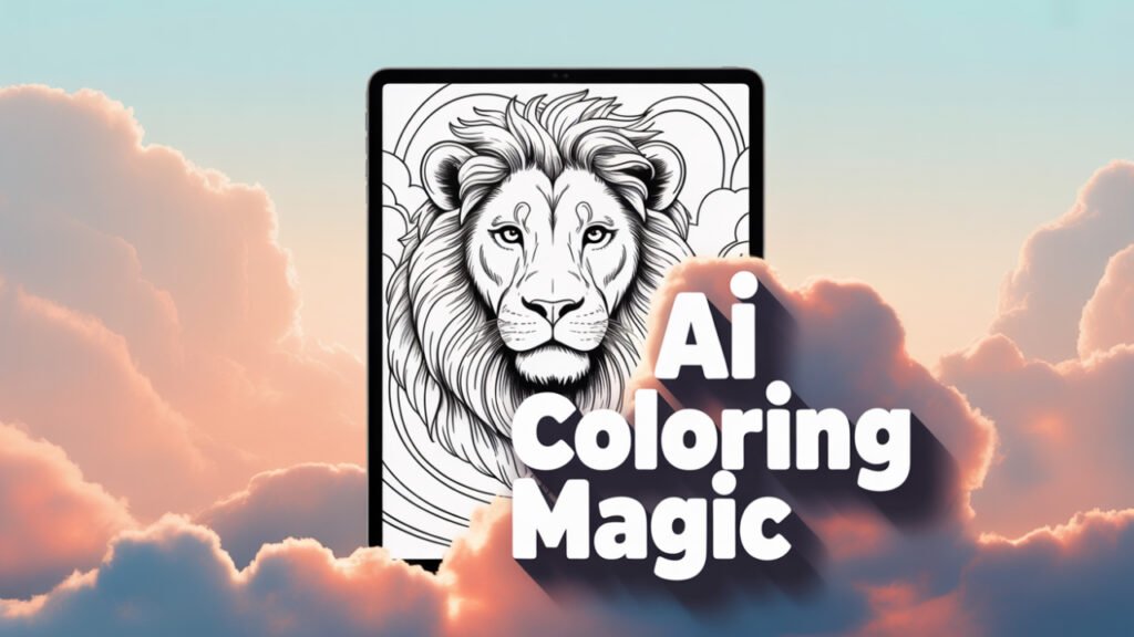 How I Create Instant Coloring Books Using AI
